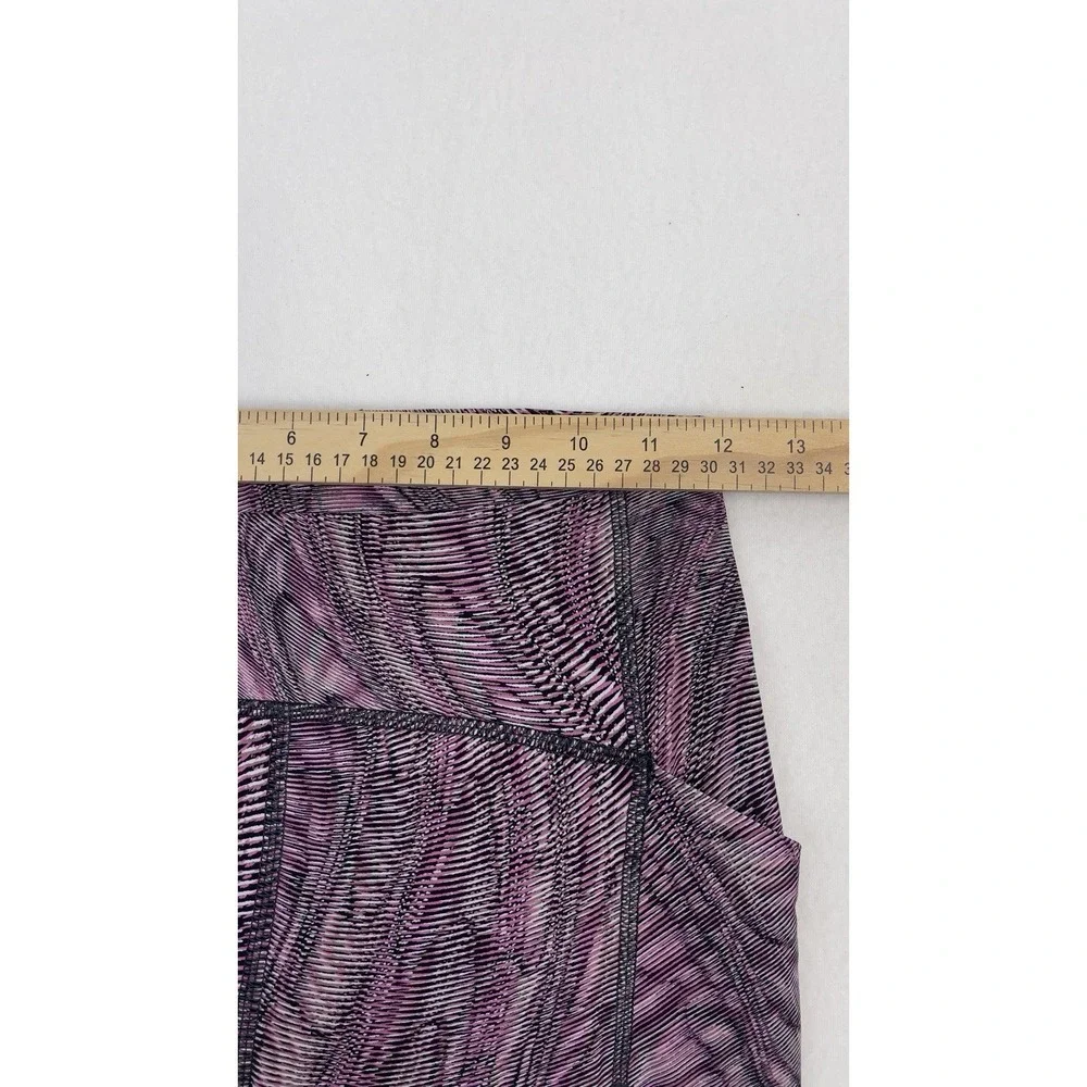 Lululemon Womens Swift Speed High Rise Leggings size 4 Pink/Black